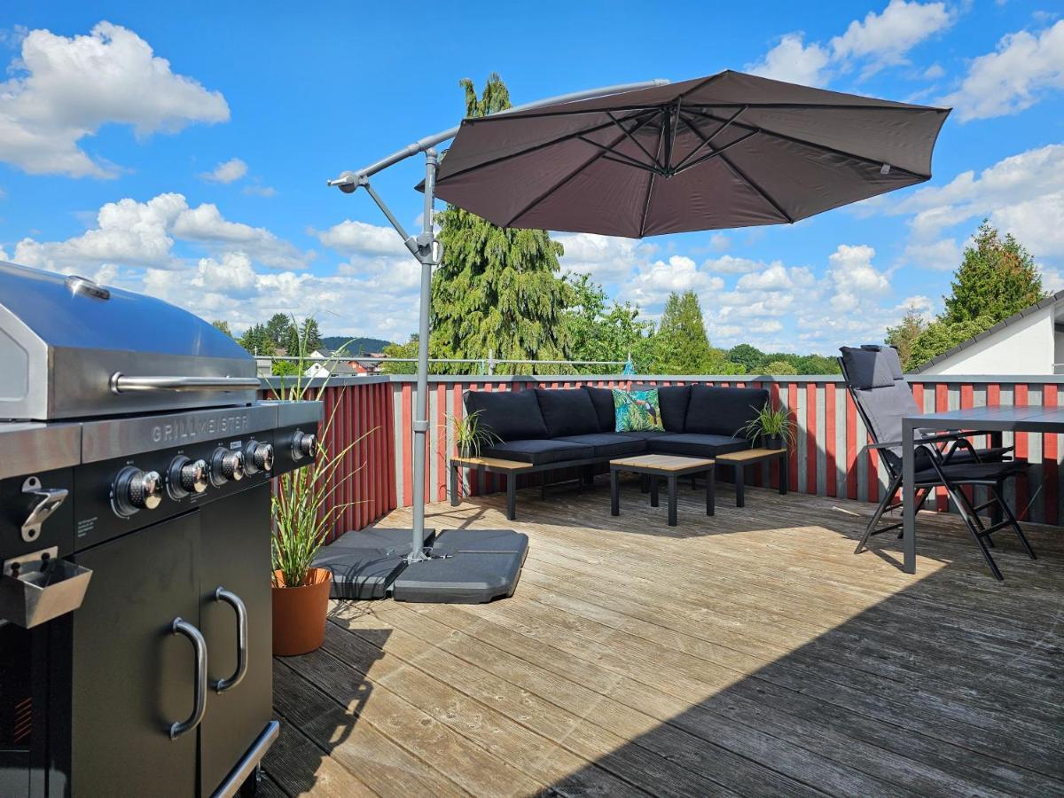 Tucan - Rooftop Terrace With View, Bbq, Ps4+Stream Marburg Esterno foto